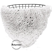 Load image into Gallery viewer, Babymoon Handspun Layer Basket Filler Baby Photography Blanket - Blue