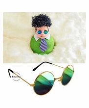 Load image into Gallery viewer, Babymoon Metal Goggles Baby Photoshoot Prop