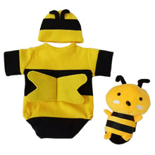 Load image into Gallery viewer, Babymoon HonyBee Newborn Photography Outfit Costume | Set of 3