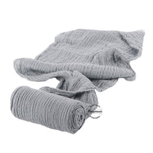 Load image into Gallery viewer, Babymoon Cheese Wrap Stretchble Baby Photography Shoot Wrap Cloth -Grey