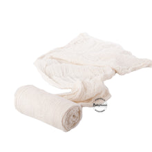 Load image into Gallery viewer, Babymoon Cheese Wrap Stretchble Baby Photography Shoot Wrap Cloth -White
