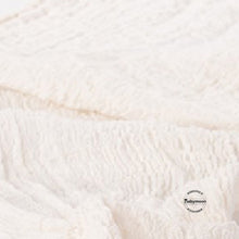 Load image into Gallery viewer, Babymoon Cheese Wrap Stretchble Baby Photography Shoot Wrap Cloth -White