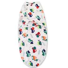 Load image into Gallery viewer, Babymoon Organic Designer Cotton Swaddle Wrap - Multi Car
