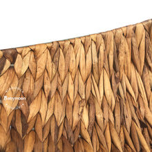 Load image into Gallery viewer, Babymoon Sturdy Rattan Wooden Boat Basket Photobooth Prop Furniture