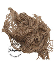 Load image into Gallery viewer, Babymoon Jute Layer Photography Blanket - Brown