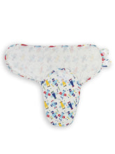 Load image into Gallery viewer, Babymoon Organic Designer Cotton Swaddle Wrap - Blue Aeroplane