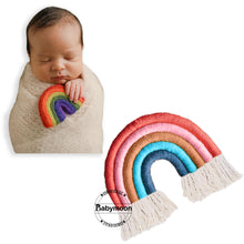 Load image into Gallery viewer, Babymoon Macrame | Wall Hanging | Rainbow Baby Photography Accessories Kids Photoshoot Props