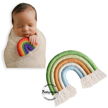 Load image into Gallery viewer, Babymoon Macrame | Wall Hanging | Rainbow Baby Photography Accessories Kids Photoshoot Props