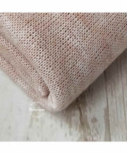 Load image into Gallery viewer, Babymoon Textured Stretchble Baby Photography Shoot Wrap Cloth With Hairband - Brown