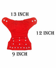 Load image into Gallery viewer, Babymoon Washable & Reusable Cloth Diaper Pocket With Bamboo Charcoal Insert Pack of 6
