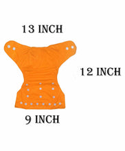 Load image into Gallery viewer, Babymoon Washable & Reusable Cloth Diaper Pocket With Bamboo Charcoal Insert - Pack of 4