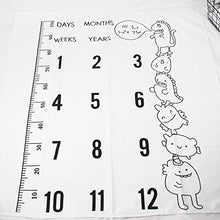 Load image into Gallery viewer, Babymoon  Milestone Floral Leaf Photoshoot Bedsheet | Swaddle | 100 x 100 cm