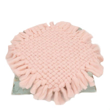 Load image into Gallery viewer, Babymoon Marino Wool Pineapple Layer Basket Filler Baby Photography Blanket | Pink