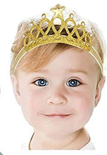 Load image into Gallery viewer, Babymoon Girl's Glittering Rhinestone Crown Hairbands