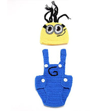 Load image into Gallery viewer, Babymoon Character Newborn Photography Crochet Outfit Costume