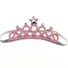 Load image into Gallery viewer, Babymoon Girl's Glittering Rhinestone Crown Hairbands