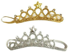 Load image into Gallery viewer, Babymoon Girl's Glittering Rhinestone Crown Hairbands