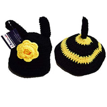 Load image into Gallery viewer, Babymoon Bee Newborn Photography Crochet Outfit Costume - Black