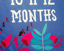 Load image into Gallery viewer, Babymoon Designer Growth Baby Photography Props- Photo Blanket - Photoshoot Bedsheet - Best Baby Shower Gift (40 x 40 Inch)