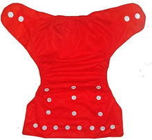 Load image into Gallery viewer, Babymoon Free Size Reusable 7 Cloth Diaper with 7 Grey Insert - Pack of 14