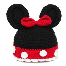 Load image into Gallery viewer, Babymoon Character Cap Newborn Photography Crochet Outfit Costume
