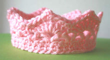 Load image into Gallery viewer, Babymoon Crown Headwear New Born Baby Photography Shoot Props Costumes - Pink
