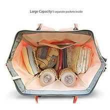 Load image into Gallery viewer, Babymoon Mother Diaper Bag Lightweight Multifunctional Travel Unisex Diaper Backpack