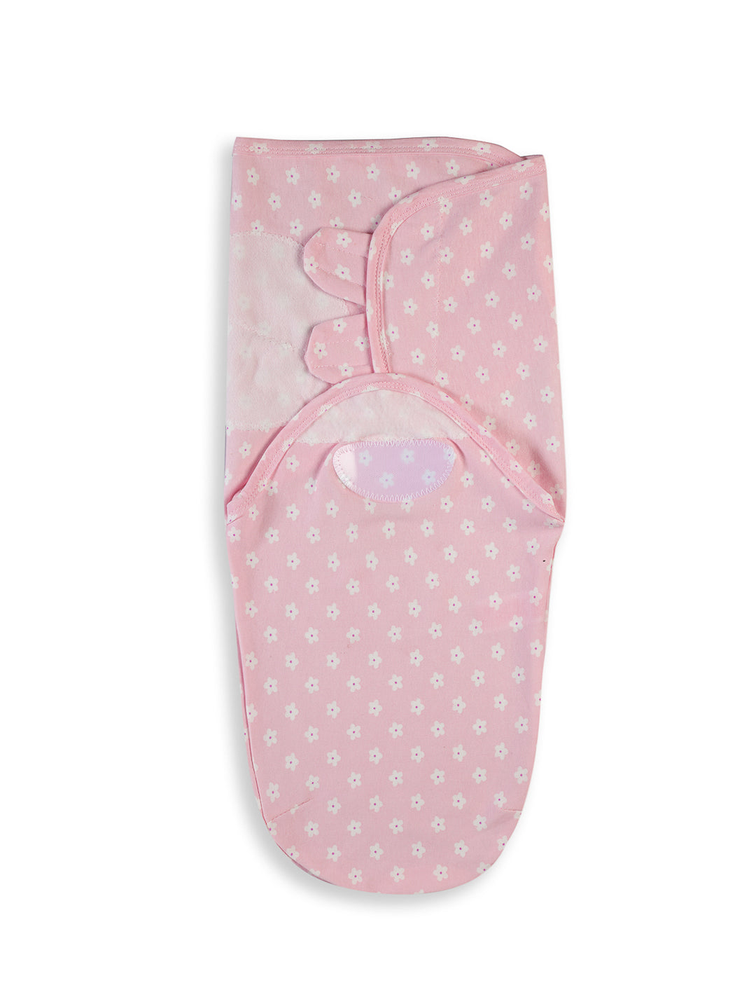 Babymoon Organic Designer Cotton Swaddle Wrap - Star Pink