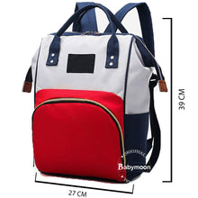 Load image into Gallery viewer, Babymoon Mother Diaper Bag Lightweight Multifunctional Travel Unisex Diaper Backpack
