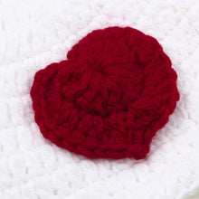Load image into Gallery viewer, Babymoon Heart Cap Newborn Photography Crochet Outfit Costume
