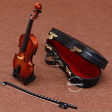 Load image into Gallery viewer, Babymoon Creative Violin Guitar Mini Musical Instruments Baby Photography Photoshoot Props