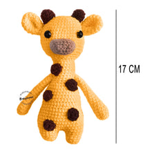 Load image into Gallery viewer, Babymoon Fawn (17 Cm) Handmade Knitted Stuffed Animal Baby Kids Photography Shoot Props Organic Toys