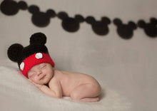 Load image into Gallery viewer, Babymoon Character Cap Newborn Photography Crochet Outfit Costume