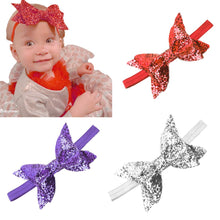 Load image into Gallery viewer, Babymoon Glittering Bow Hairbands Headbands