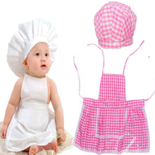 Load image into Gallery viewer, Babymoon Chef New Born Baby Photography Shoot Props Costume - Pink