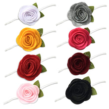 Load image into Gallery viewer, Babymoon Flower with Leaf Hairbands Headbands