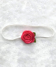 Load image into Gallery viewer, Babymoon Flower with Leaf Hairbands Headbands
