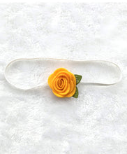 Load image into Gallery viewer, Babymoon Flower with Leaf Hairbands Headbands