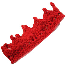 Load image into Gallery viewer, Babymoon Crown Headwear New Born Baby Photography Shoot Props Costumes - Red