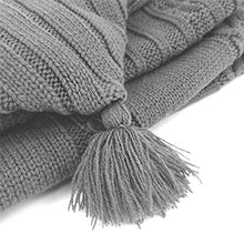 Load image into Gallery viewer, Babymoon Organic Knitted Woollen Swaddle Sleeping Bag | 0-3M - Grey