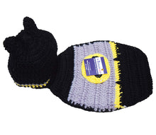 Load image into Gallery viewer, Babymoon Super Hero Newborn Photography Outfit Costume - Black