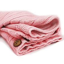 Load image into Gallery viewer, Babymoon Organic Knitted Woollen Swaddle Sleeping Bag | 0-3M - Peach