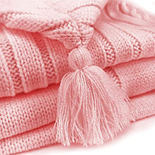 Load image into Gallery viewer, Babymoon Organic Knitted Woollen Swaddle Sleeping Bag | 0-3M  - Peach
