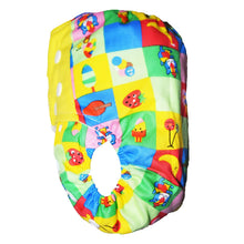 Load image into Gallery viewer, Babymoon 1 Cloth Diaper with 5Layers Grey Insert Premium Adjustable Reusable Cloth Diaper (Yellow Box)