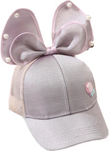 Load image into Gallery viewer, Babymoon Rabbit Ears Summer Cap Hat - Grey
