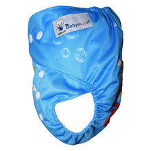 Load image into Gallery viewer, Babymoon 1 Cloth Diaper with 5Layers Grey Insert Premium Adjustable Reusable Cloth Diaper (Blue Duck)