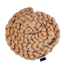 Load image into Gallery viewer, Babymoon Adjustable Braided Rug Layer Basket Filler Baby Photography Blanket