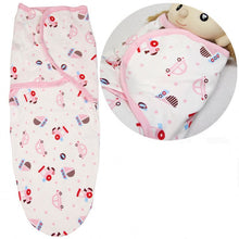 Load image into Gallery viewer, Babymoon Organic Designer Cotton Swaddle Wrap - Pink Car