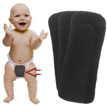 Load image into Gallery viewer, Babymoon 5 Layers Reusable Washable Cloth Diaper Nappy Inserts (Set of 3)