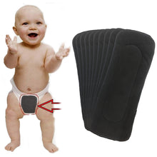 Load image into Gallery viewer, Babymoon 5 Layers Reusable Washable Cloth Diaper Nappy Inserts (Set of 10)
